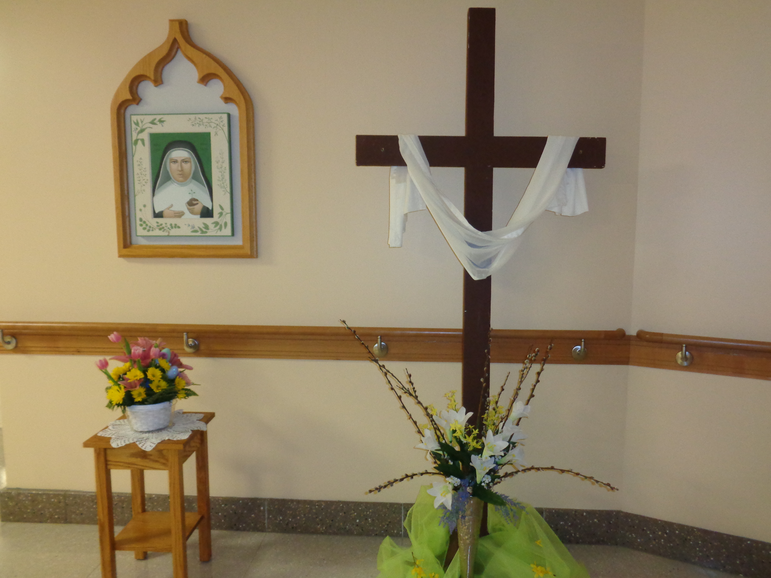 Mother Colette and the cross u