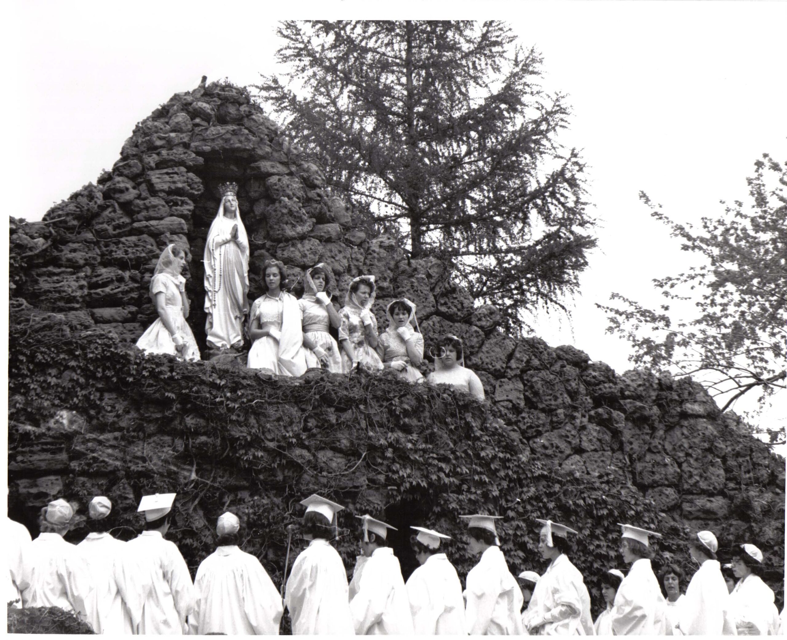 Grotto of Blessed Mother at St. Francis Park
