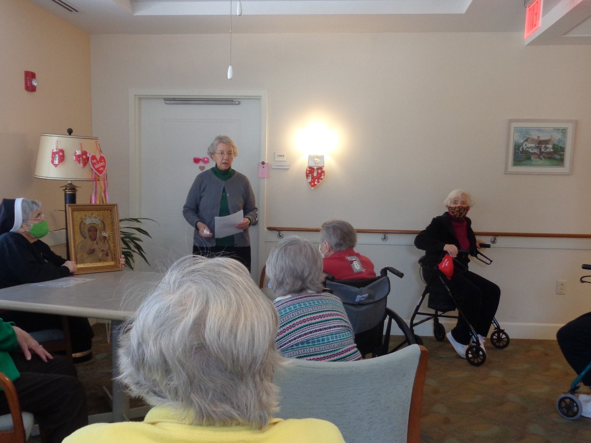 February Art tour SFP Sr Carol