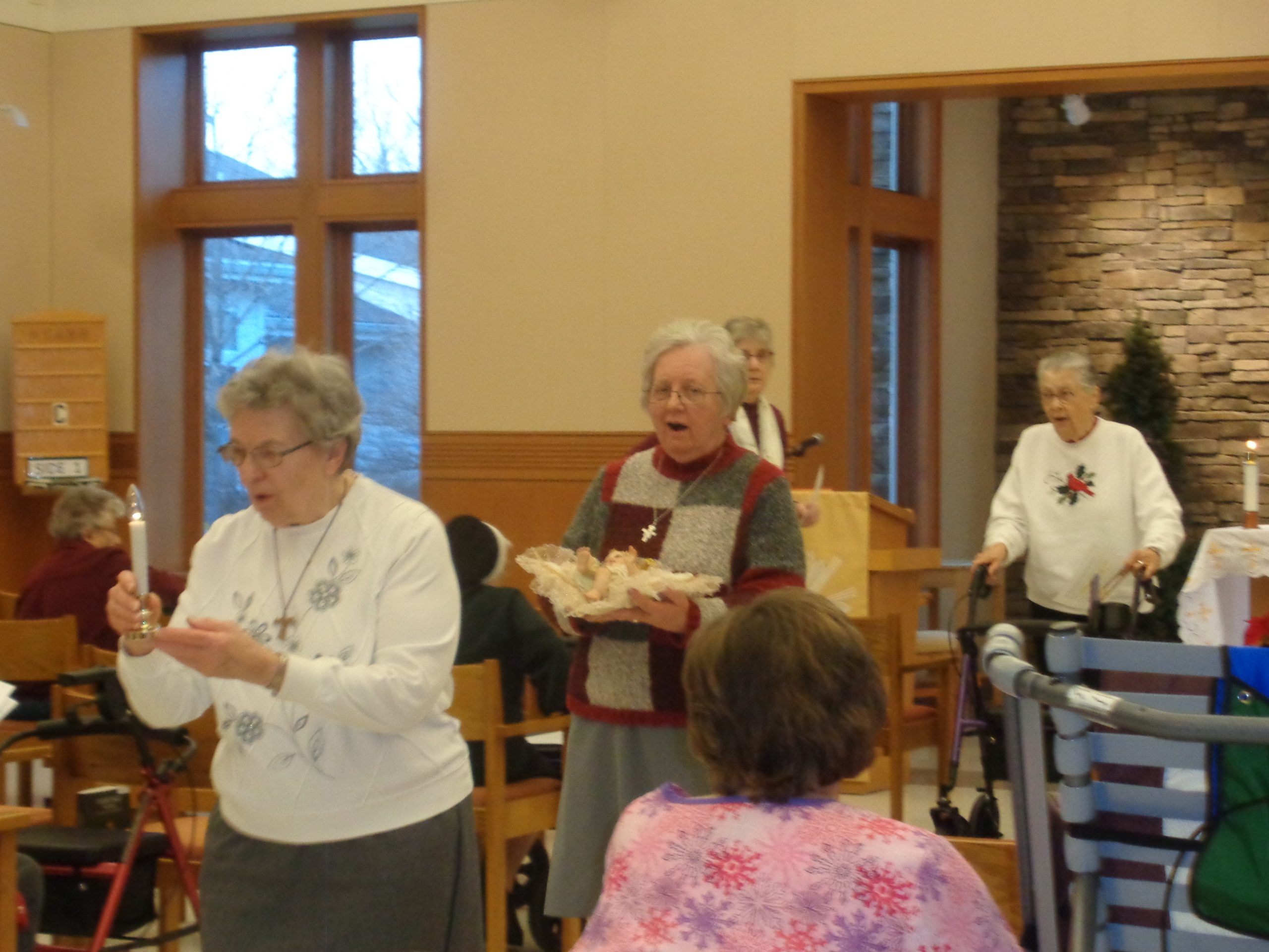 Procession with Baby Jesus