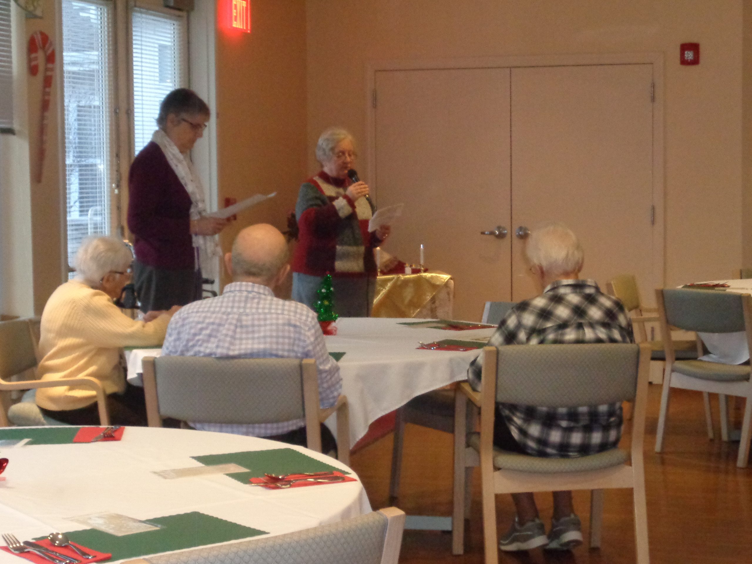 Sharing the Oplatek prayer