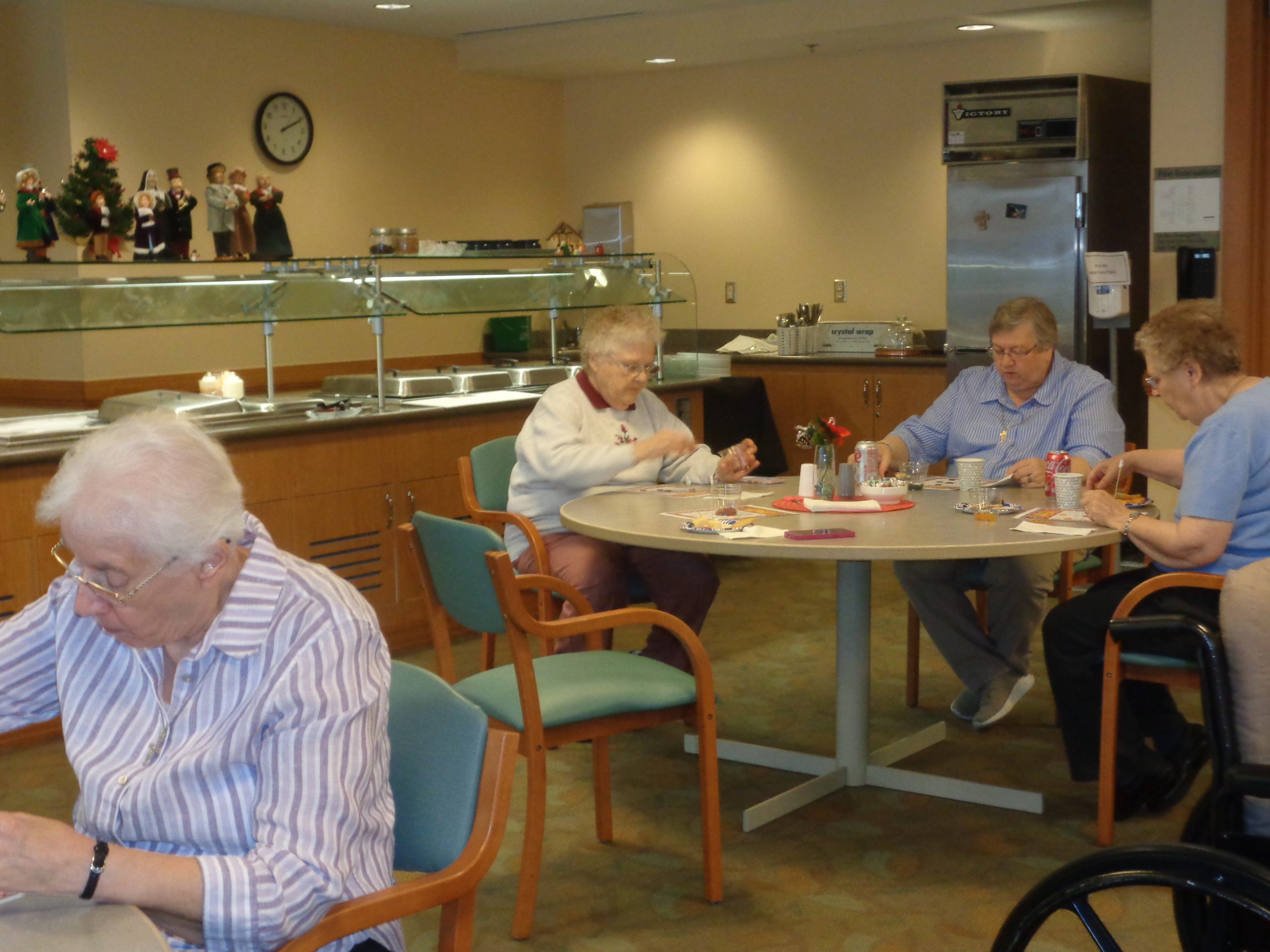 Sr. Valenta Sr. Joseph Patrice Sr. Ceil Sr. Lynne Ann